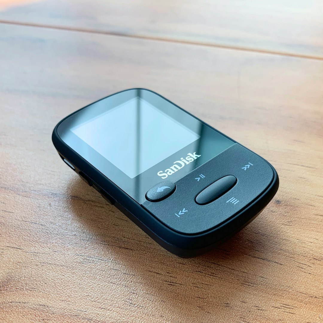 a black rectangular device a black rectangular device